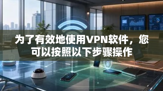 为了有效地使用VPN软件，您可以按照以下步骤操作