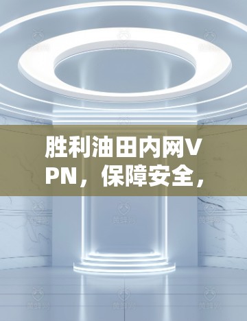 胜利油田内网VPN，保障安全，助力高质量发展