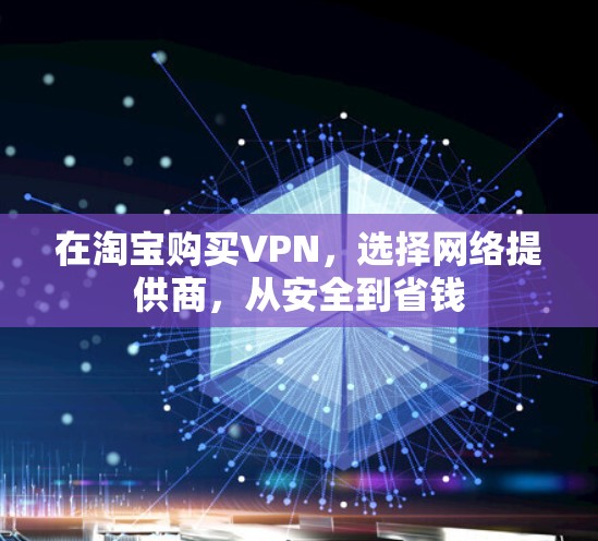 在淘宝购买VPN，选择网络提供商，从安全到省钱