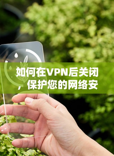 如何在VPN后关闭，保护您的网络安全