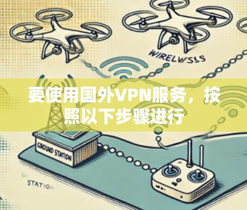 要使用国外VPN服务，按照以下步骤进行