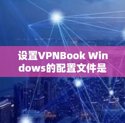 设置VPNBook Windows的配置文件是网络安全和数据管理的重要步骤。以下是详细的设置步骤