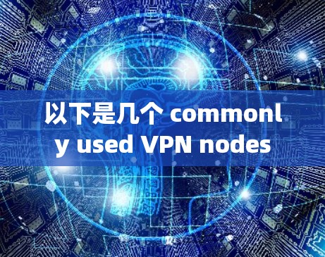 以下是几个 commonly used VPN nodes