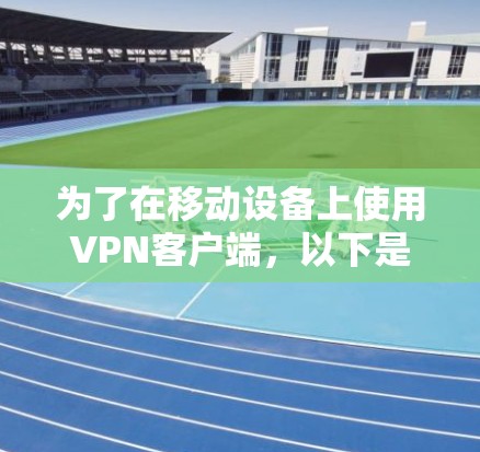 为了在移动设备上使用VPN客户端，以下是一些可行的解决方案